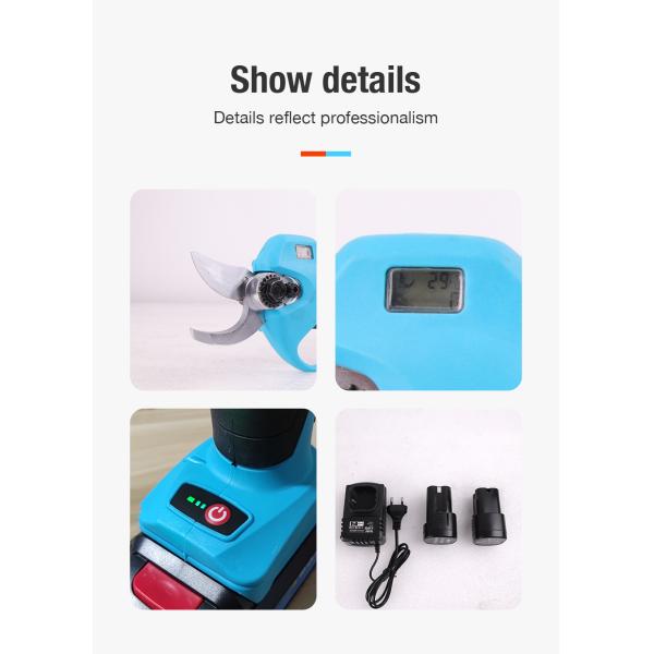 Swansoft Electric Pruning Shears Rechargeable Lithium-Ion Battery Machine Professional electric pruning shear