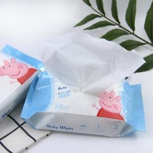 China Skin Friendly Bamboo Baby Wipes Biodegradable 120pcs Eco Friendly on sale