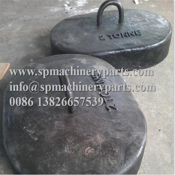 Manufacturer OEM ODM New Design Semi-Circular Common Gray Cast Iron Mooring Sinker 400KG From China