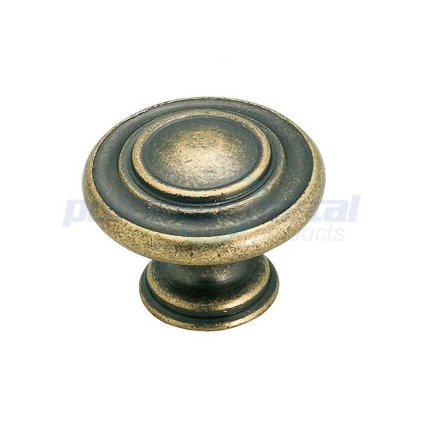 Roman Bronze Zinc Alloy Cabinet Handles And Knobs , Kitchen Cupboard Door Knobs