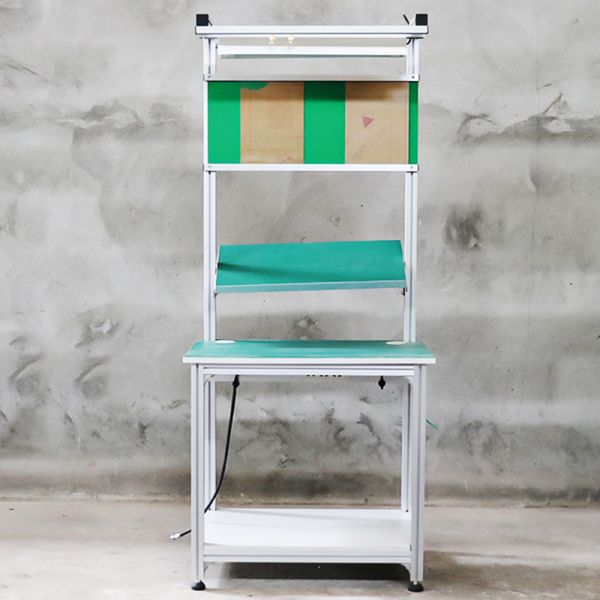 ESD Loading Aluminium Alloy Pipe Workbench Removable Custom Shelves