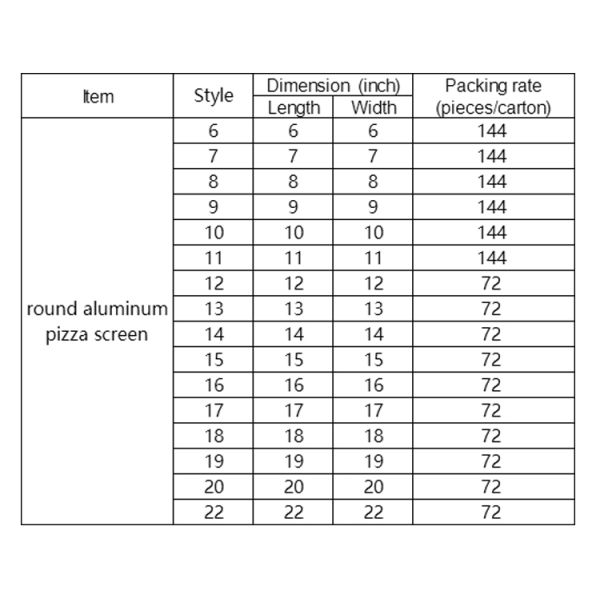 15 inch round mesh pizza tray perforated pizza pan aluminum pizza screen baking tray baking pan