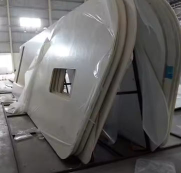 White FRP Flat Panel For Insulation Panels Of Refrigerated Trucks