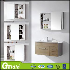 Cheap Luxury new design wall hung bathroom cabinets wholesale