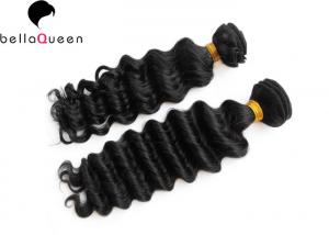 China Raw Unprocessed 100% Brazilian Double Drawn Hair Extensions Deep Wave Hair Weaves on sale