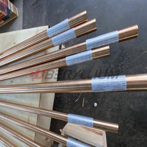 China Beryllium Copper Rod C17200 ASTM B196 TD04 Temper Dia 30mmx1000mm on sale