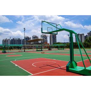 All Weather Acrylic Basketball Court Ultraviolet Proof Volleyball Court