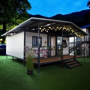 Cheap Wind Rasistance Prefabricated 20ft Expandable Container Home With Balcony wholesale