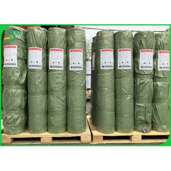 Metallic Surface Glossy Colorful Washable Kraft Paper Roll 0.55mm Thick