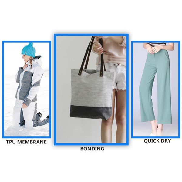 Waterproof 100*100 105 GSM Two Tone Fabric For Skiing Sports Wear