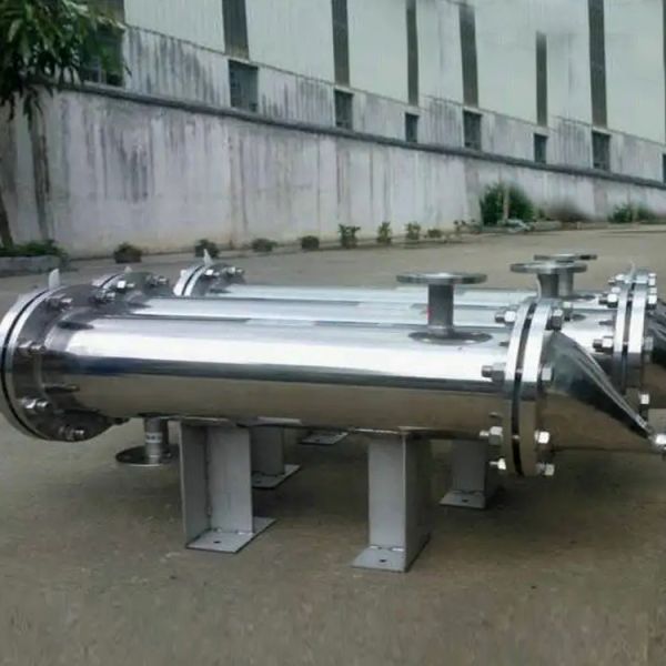 0.1-10m/S Double Tube Sheet Heat Exchanger Carbon Steel Condenser And Evaporator