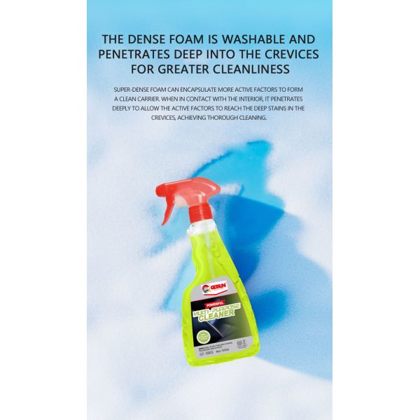 GETSUN Heavy Duty Multi-Surface Cleaner Safe for Car Interiors Kitchens Upholstery