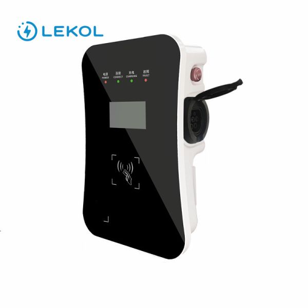 11KW 16A Type2 Public Car Chargers Stations For Electric Vehicles