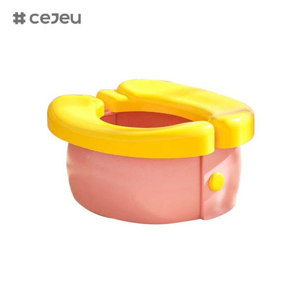 CJ-6904,Children go out folding toilet for boys and girls baby car emergency potty, children portable potty travel urina