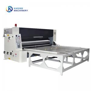 China Semi Auto 2.4m Carton Printing Machine For Corrugated Paperboard Flexographic Printing on sale