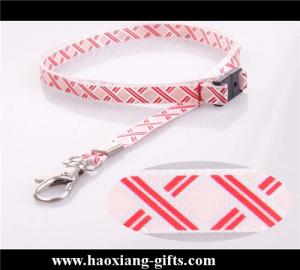 China Wholesale High Quality Polyester Custom Printed logo Lanyard wiith metal hook on sale