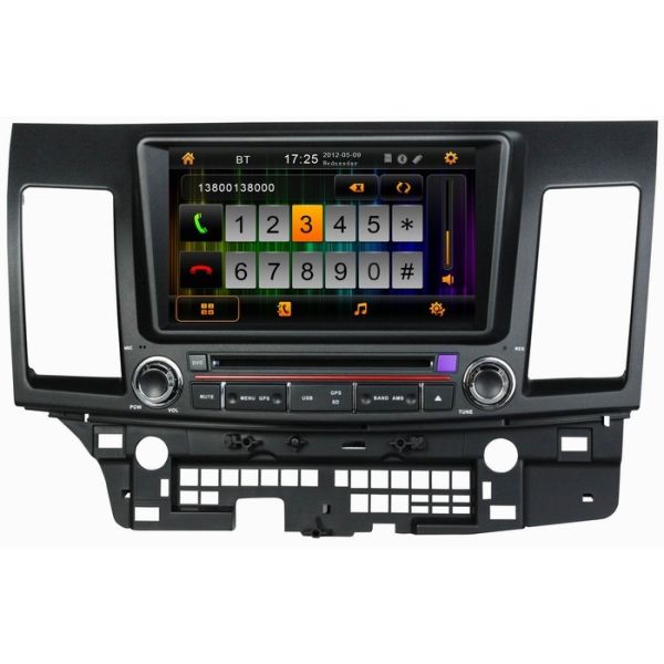 Auto radio gps for Mitsubishi Lancer(2006-2012) with DVD MP3 player navigatie system OCB-8062