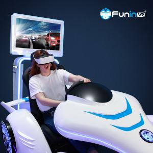 China 9D VR cinema Racing Car Simulator New coin operated arcade machines online racing car games on sale