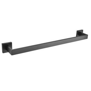 SUS304 Bathroom Hardware Sets Matte Black ISO9001 Certification