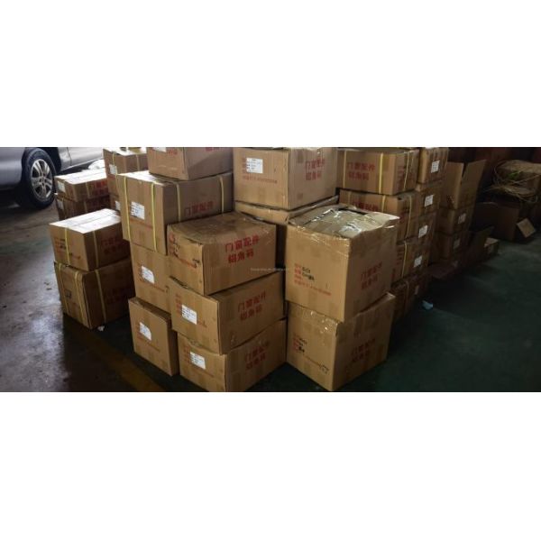 Heavy-Duty Sliding Door Corner Brace 50 Series Sandblasted Aluminum Hardware