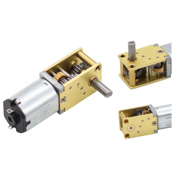 6v 12v DC Worm Gear Motors 381rpm n20 speed reduction motor