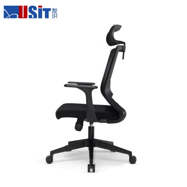 Manager Office Armchair Furniture Executive Work Black Swivel Office Mesh Ergonomic Chair