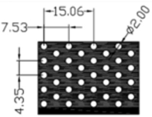 Metal Rolls Perforated Stainless Tube , Pickled Perforated Aluminium Tube