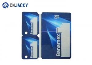 3 In 1 Combo PVC Smart Card For Enterprise / Bank  / Company Credit Card Size