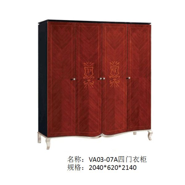 Bespoke Wardrobe closets for Villa house luxury furniture by Ebony wood in Glossy painting with Soft doors factory direc