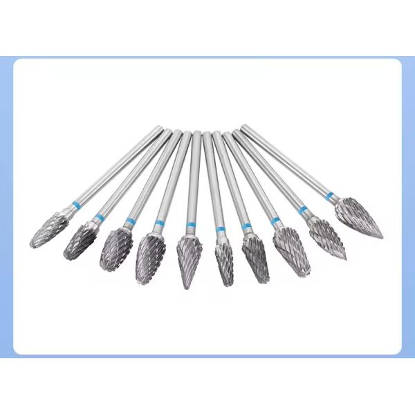 Dental Lab Use Tungsten Carbide Burs 10pcs/Set Dental Carbide Drill Kit For Micromotor