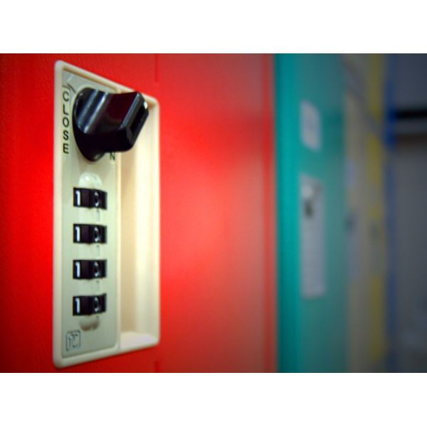 Keyless Security ABS Plastic Lockers For Employee, Water Resistant smart Lockers