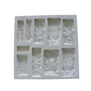 Cheap 8000times Decorative Silicone Art Artificial Stone Molds ISO9001 Wall Tile wholesale
