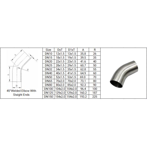 Sanitary SS Pipe Fittings Four Way Cross DN150 Mirror Polished