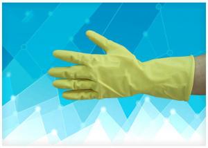 Cheap Household Disposable Medical Gloves 100% Natural Latex For Examination / Treatment wholesale