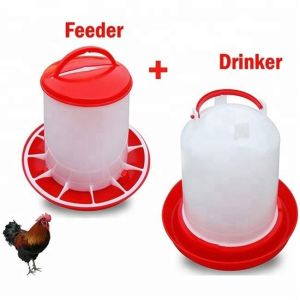 Cheap Manual Hens 14kg 38cm Poultry Feeder Drinker wholesale