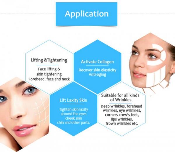 HIFU Machine Skin Rejuvenation Face Slimming Luxury Beauty Center Machine With 9 Heads 0