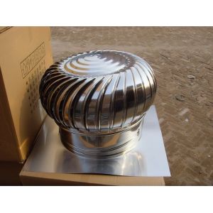 Stainless Steel Roof Tile Wind Turbine Ventilator