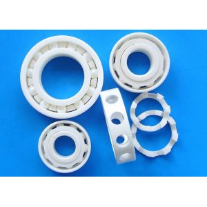 Cheap Corrosion Resistance Ceramic Plain Bearings ZrO2 Material Ceramic Cage wholesale