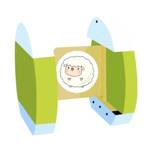 Cheap Automatic Kindergarten Swing Barrier Retractable Flap Barrier Turnstile wholesale