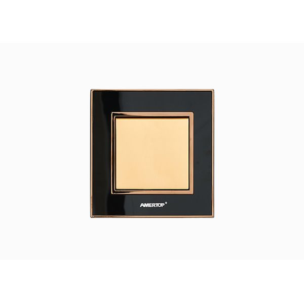 Modern Electric Brass Switches And Sockets For Home / Apartment