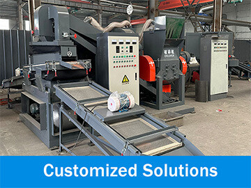 Vehicles Shredder Scrap Metal Processing Plant Automobile Shredding And Separation Machine