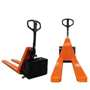 Cheap 1500kg Manual Scissor Lift Tables Scissor Hand Pallet Truck Lifting Height 31.50in wholesale