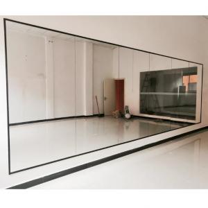 Cheap Large Silver Clear Float Mirror Glass Sheet For Gym And Dance Room wholesale
