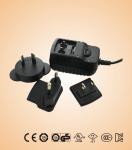 Auto recovery 6W 0.25mA 3 PIN switching power adapters for home, office,