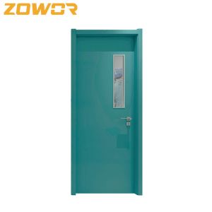 Cheap 90 Mins Galvanized Steel Outwards Healthcare Doors wholesale