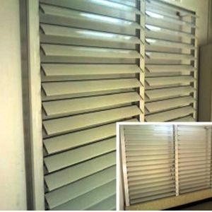 Cheap Blind / Shutter Industrial Aluminum Profile , Louver / Jalousie Extrusion Profiles wholesale