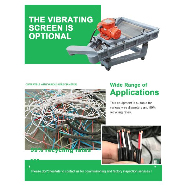 Mini Scrap Copper Wire Granulator Machine 30kg/h-50kg/h Wire Recycling Equipment