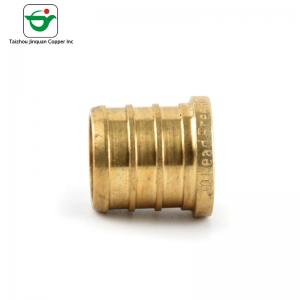 Cheap Lead Free Brass Pex Barb Fitting 1 Inch Water Pipe End Plug wholesale