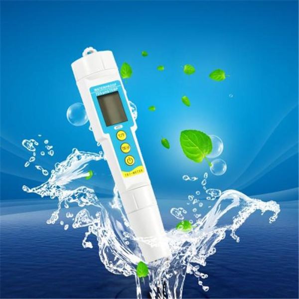 3 in one Protable Water Quality Meter PH & TDS & TEMP Pan Tester AH-986