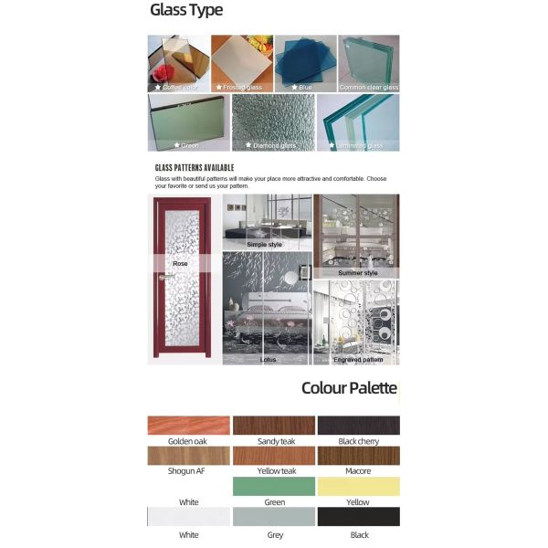 Black French Style Aluminum Sliding Glass Doors and Windows, Broken Bridge Aluminum